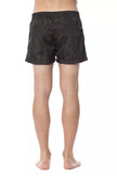 Roberto Cavalli Sport Army Polyester Men's Swimsuit