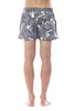 Roberto Cavalli Sport Black Polyester Men's Swimsuit