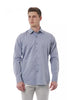 Bagutta Gray Cotton Men Shirt