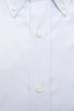 Robert Friedman Light Blue Cotton Men Shirt