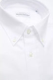 Robert Friedman White Cotton Men's Dress Shirt