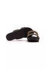 Péché Originel Gold Textile Women Sandal