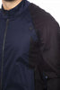 Verri Blue Cotton Men's Bomber Jacket