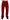 Dolce & Gabbana Chic Red Cotton Denim Pants