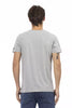 Trussardi Action Gray Cotton Men T-Shirt