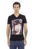 Trussardi Action Black Cotton Men T-Shirt