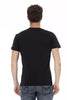 Trussardi Action Black Cotton Men T-Shirt