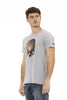 Trussardi Action Gray Cotton Men T-Shirt
