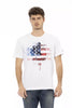 Trussardi Action White Cotton Men T-Shirt