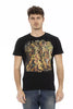 Trussardi Action Black Cotton Men T-Shirt