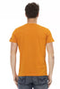 Trussardi Action Orange Cotton Men T-Shirt