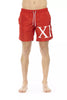 Bikkembergs Red Polyester Men's Swim Short