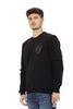Automobili Lamborghini Black Cotton Men's Sweater
