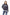 Baldinini Trend Blue Cotton Women Sweater