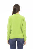 Baldinini Trend Green Cashmere Women Sweater