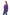 Baldinini Trend Purple Wool Women Sweater