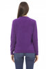 Baldinini Trend Purple Wool Women Sweater