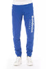 Baldinini Trend Blue Cotton Men Sport Pant