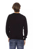 Baldinini Trend Black Fabric Men Sweater