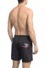 Bikkembergs Black Polyester Men Swim Short