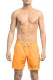 Bikkembergs Orange Polyester Men's Swim Short