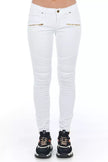 Frankie Morello White Cotton Women's Jeans