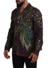 Dolce & Gabbana Elegant Silk Satin Men's Pajama Style Shirt