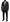 Dolce & Gabbana Elegant Gray Wool Blazer with Bee Crown Embroidery