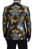 Dolce & Gabbana Elegant Floral Evening Party Blazer