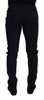 Dolce & Gabbana Elegant Black Wool-Blend Trousers