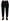 Dolce & Gabbana Sleek Black Italian Designer Pants with Side Buckle