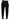 Dolce & Gabbana Sleek Black Italian Designer Pants with Side Buckle