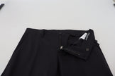 Dolce & Gabbana Elegant Black Wool Blend Trousers