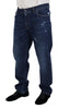 Dolce & Gabbana Elegant Blue Washed Denim Pants
