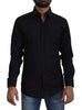 Dolce & Gabbana Chic Black Cotton Dress Shirt