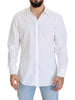 Dolce & Gabbana Elegance Reimagined White Cotton Dress Shirt