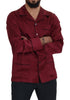 Dolce & Gabbana Elegant Silk Red Nightshirt Pajama