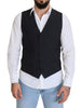 Dolce & Gabbana Elegant Black Single Breasted Dress Vest