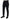 Dolce & Gabbana Elegant Black Striped Wool Blend Trousers
