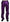 Dolce & Gabbana Elegant Shining Purple Straight Fit Pants