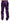 Dolce & Gabbana Elegant Shining Purple Straight Fit Pants
