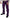 Dolce & Gabbana Elegant Shining Purple Straight Fit Pants