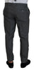 Dolce & Gabbana Sleek Silver Martini Slim Fit Three-Piece Suit