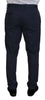 Dolce & Gabbana Elegant Blue Martini Men's Slim Fit Suit