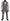 Dolce & Gabbana Elegant Silver Slim Fit Three-Piece Suit