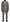 Dolce & Gabbana Elegant Silver Slim Fit Three-Piece Suit