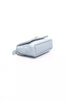 Baldinini Trend Elegant Light Blue Shoulder Bag with Golden Accents