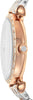 Emporio Armani Elegant Two-Tone Crystal Pave Watch