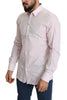 Dolce & Gabbana Elegant Slim Fit Pink Dress Shirt