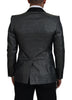 Dolce & Gabbana Elegant Jacquard Single Breasted Blazer